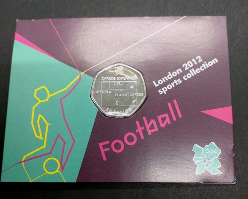 2011 50p football carded - ,
