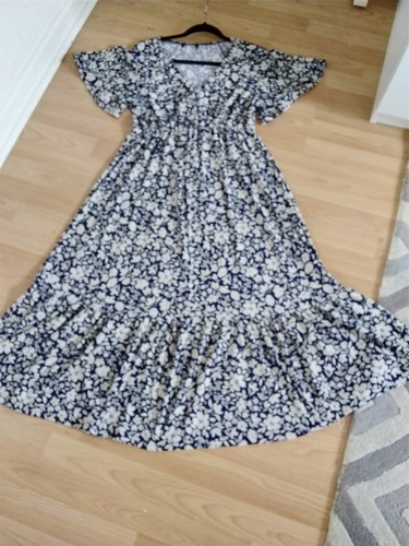 Qed london blue white floral - blue/white,