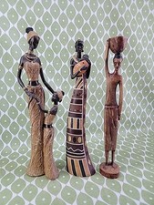 3x Large African Resin & Wood