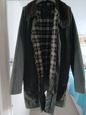 Mens Wax Jacket Size Large