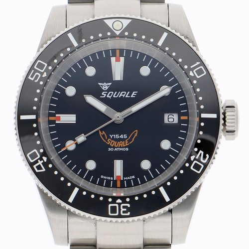 Squale 1545bkbc divers - squale, black