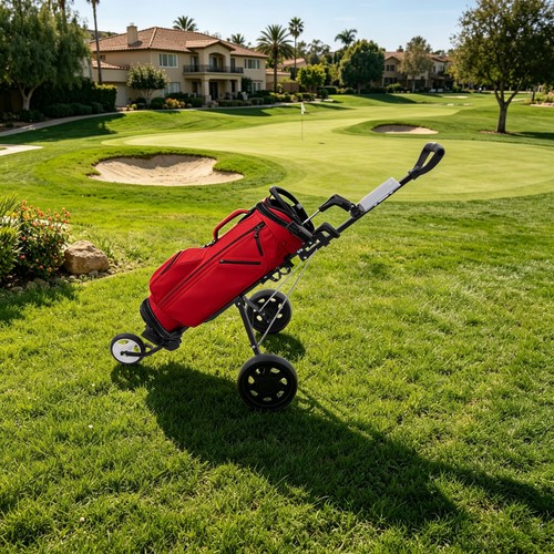 Wheel golf push cart - wheel,