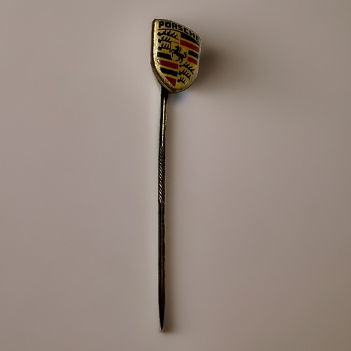 Vintage porsche crest lapel - porsche,