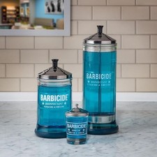 Barbicide disinfecting jar - disinfecting,