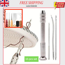 16pcs set leather sewing awl - leather,