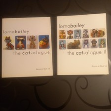 LORNA BAILEY CAT-ALOUGE 1 &2 PICTURED EARLY PRICE GUIDE BOTH EX CON RARE