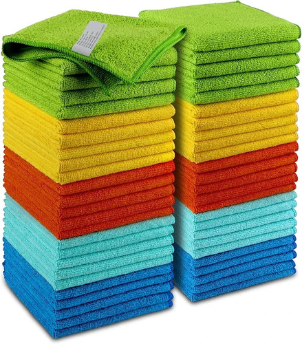 Pcs microfiber cleaning - 12,