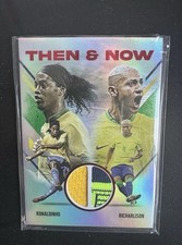 2024 Futera Ronaldinho & Richarlison Dual Game-Worn Jersey 02/02