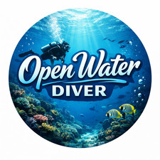 Open Water Diver Sticker Decal