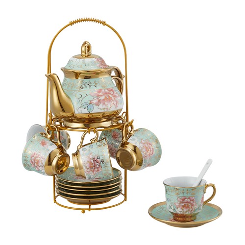 European retro ceramic coffee - ceramic,