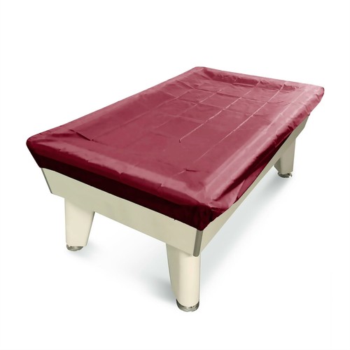 Plain dark red 8ft nylon - red,
