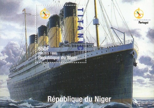 Rms titanic white star line - white,