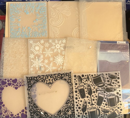 Lot embossing folders - lot,