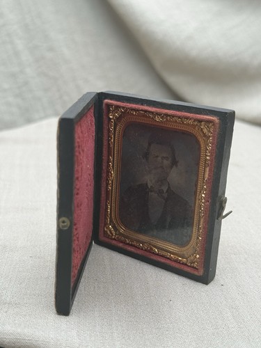 Antique cased daguerreotype - antique,