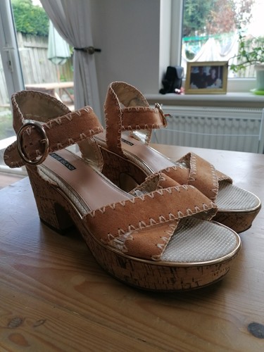 River island tan faux suede - river,