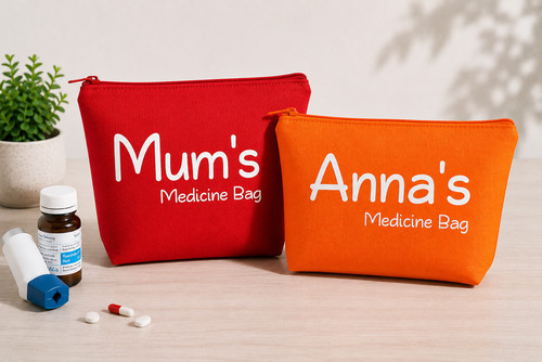 Personalised medicine bag any - medicine,