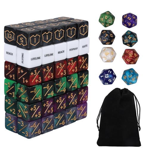 68pcs mtg dice - 68pcs,