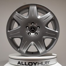 GENUINE MERCEDES-BENZ MAYBACH 240 19" INCH 7 SPOKE SILVER ALLOY WHEEL X1