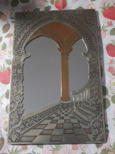 Small mirror silver colour - small,