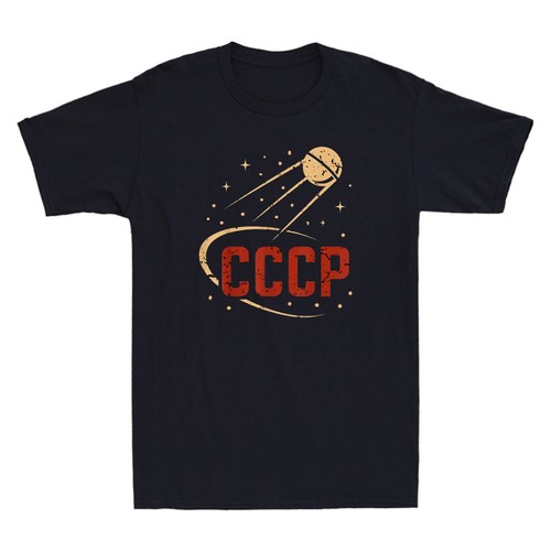 Cccp shirt soviet - russia, 80s