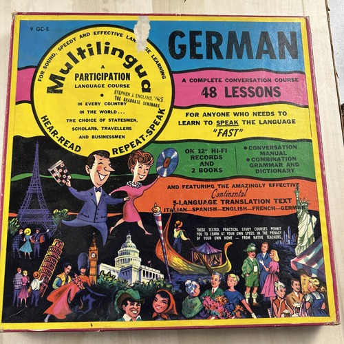 Vintage multilingua german - multilingua,