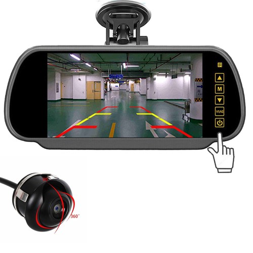 Car mirror monitor - 7'',