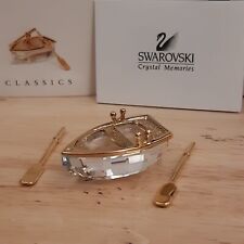 Genuine Swarovski Crystal Gold Memories ROWBOAT OARS 176083