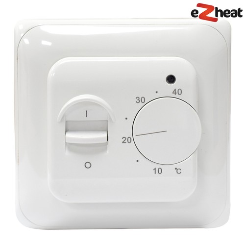 White manual underfloor - white,