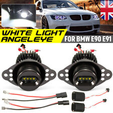 For BMW 3 Series E90 E91 Saloon Touring LCI LED Angel Eyes Halo Ring Light White