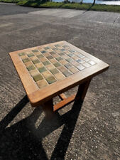 Wooden Tiled Chess Table Pub Club Bar Bistro Hotel Motel School