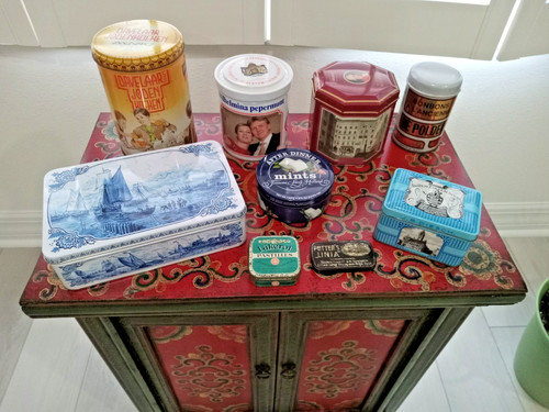 Lot antique vintage - 9, one