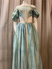 Vintage Rococo Costume: Marie Antoinette Style Skirt & Bodice