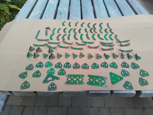 Vintage original meccano green - vintage,