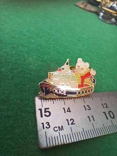 Vtg rupert bear - rupert, boat