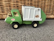 Tonka Vintage Metal Rubbish Dustbin Garbage Truck Lorry - 1970s