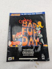 NIntendo 64 N64 - Conker's Bad Fur Day - Official Nintendo Player's Guide