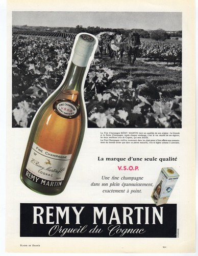 1956 remy martin - vsop, cognac