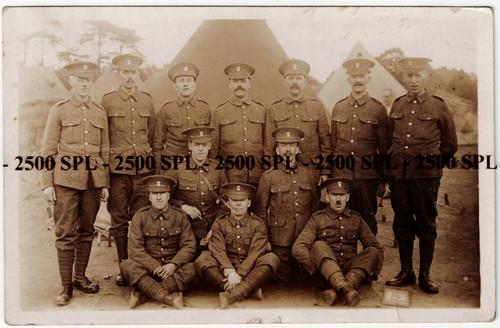 Ww1 military postcard - ww1,