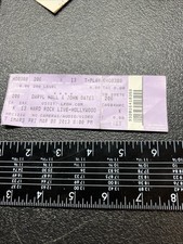 Concert Ticket Stub Unripped