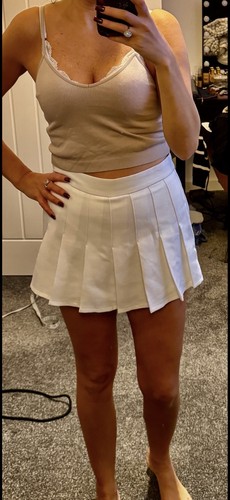 White skort size new - white,