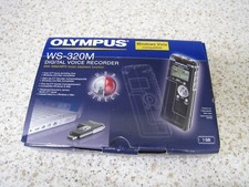 Olympus WS-320M Digital Voice Recorder USB direct Working with Box Manual