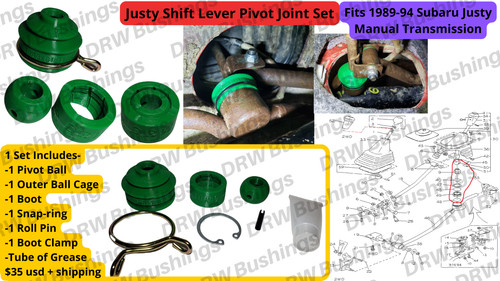 Fit subaru justy - fit, 89'-94'