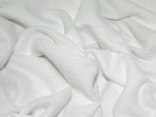 White Terry Cotton Loop Double