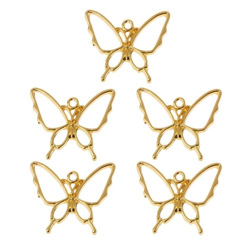5pcs butterfly resin blank - resin,