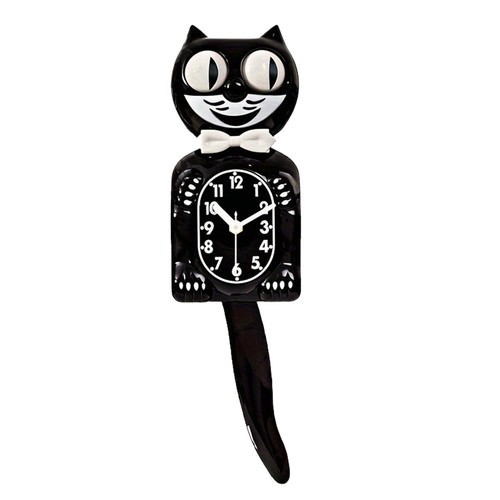 Cat wall clock - clock, space