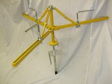 Spinning Jenny Wire Dispenser (Collapsible Fencing Rope Cattle Dereeler Cable)