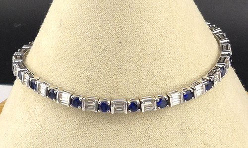 Qvc diamonique signed blue - qvc, sw