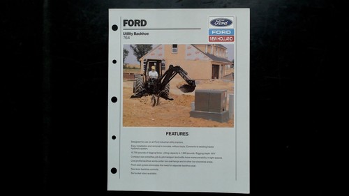 Ford utility backhoe 764 - utility,