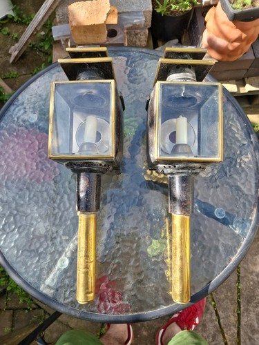 Pair victorian candle - pair,