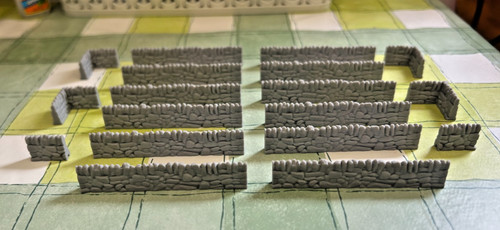 Gauge dry stone wall - 00,